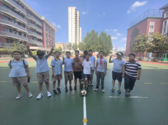 阳光运动强体魄，童心向党卫家国